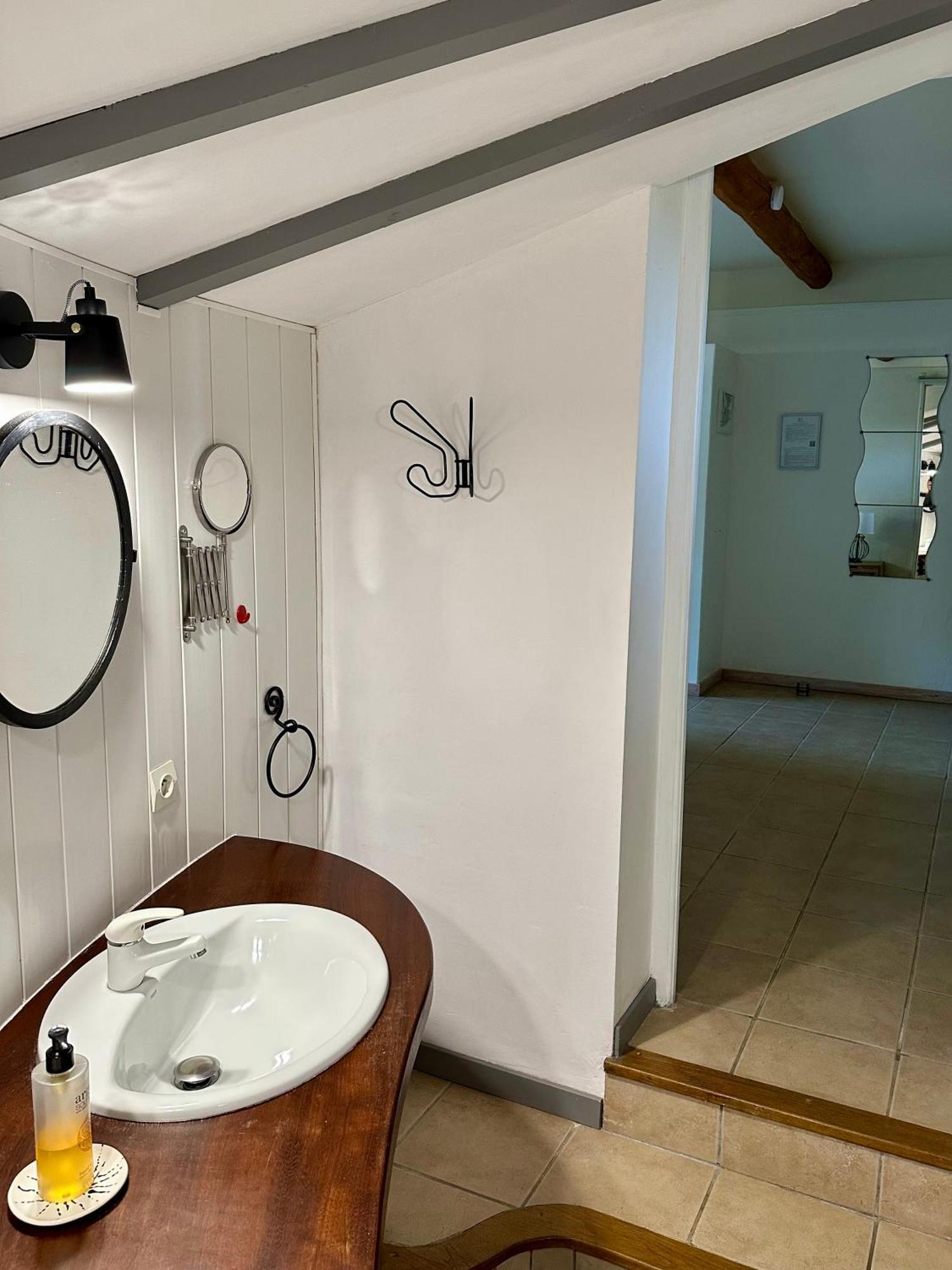 Hotel Pierres-Blanches Venasque Zimmer foto